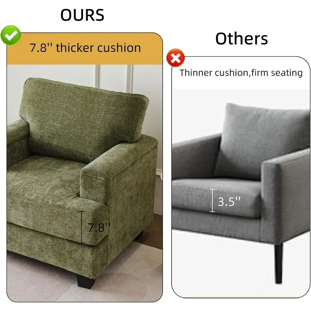 Oxford Lounge Chair With Armrests