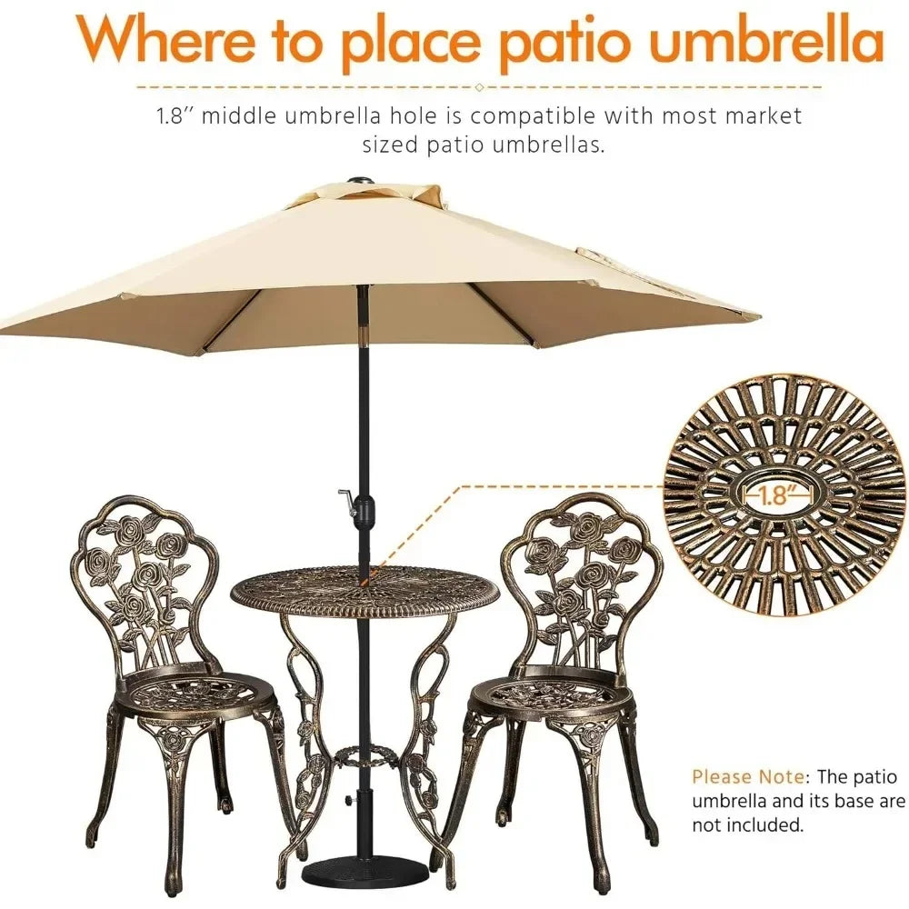 Davids 3-Piece Vintage Outdoor Set