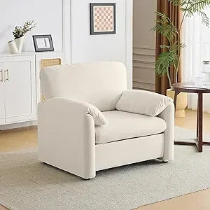 Olive Green 38" Oversized Accent Chair
