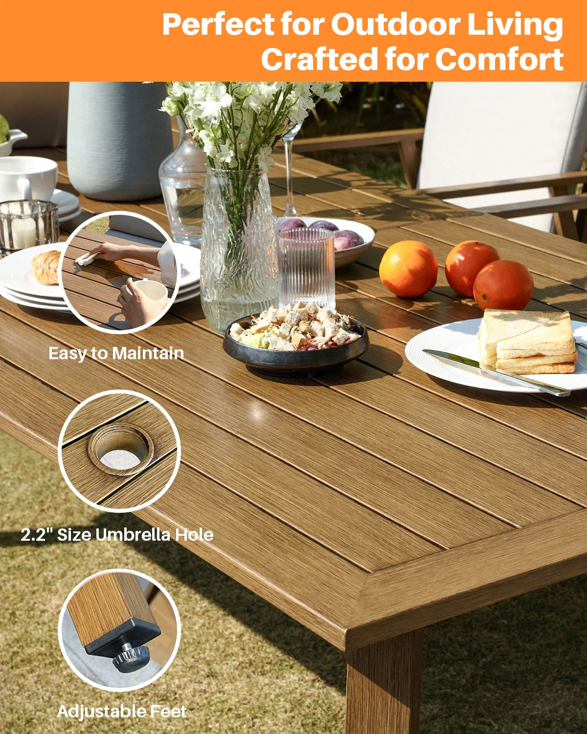 Shefford 7-Piece Patio Dining Set