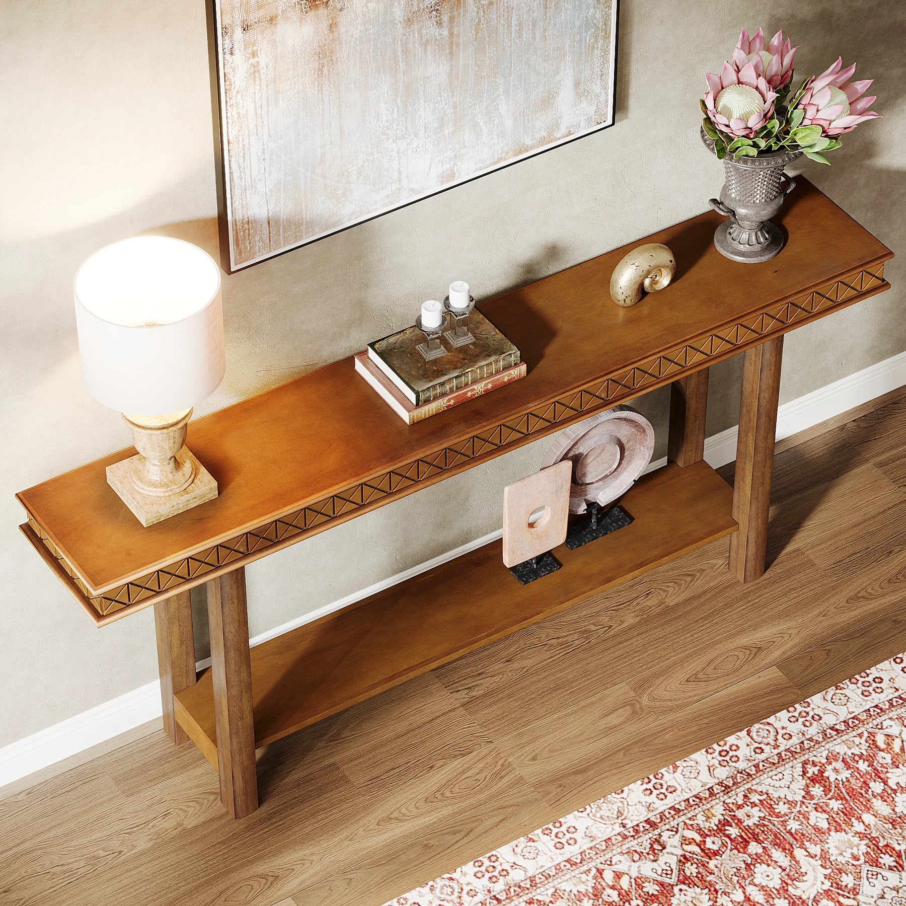 Stanton Entryway Table With Storage