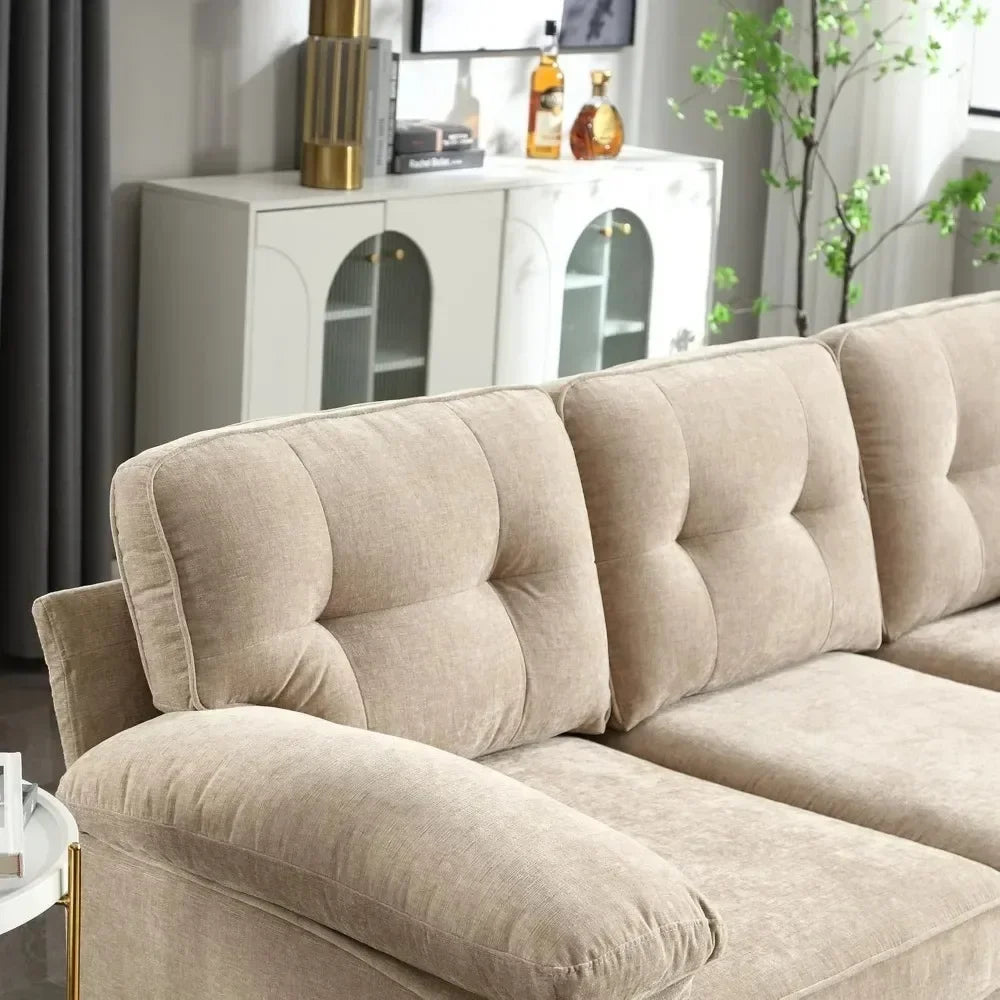 83" Sectional Sofa with Chaise